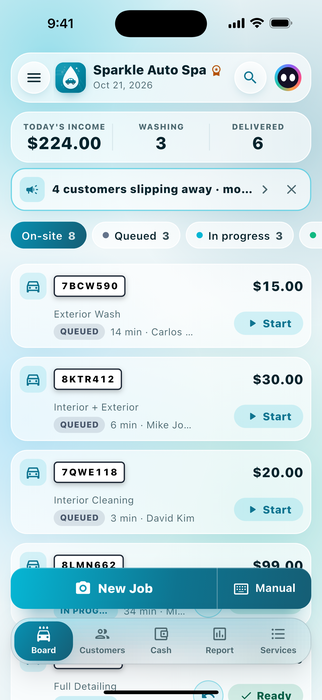 WashPro screenshot 2